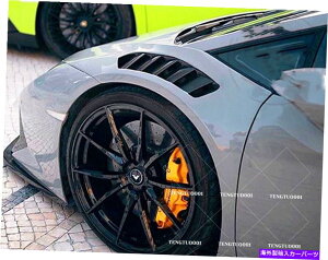 CO GAp[c {M[jEnJLP580 LP610̂߂̃n[o[J[{t@Co[tgop[TChtF_[tF_[ Half Carbon Fiber Front Bumper Side Fender For Lamborghini Huraca