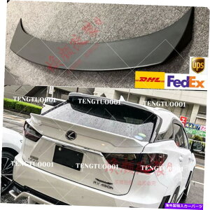 CO GAp[c Lexus RX RX350 RX450 16-19ihjAe[gNX|C[EBObvgp For Lexus RX RX350 RX450 16-19 (unpainted) Rear Tail Trunk Spoiler Wing Lip Trim