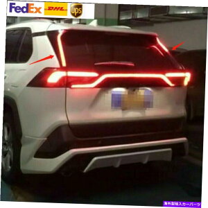 CO GAp[c g^RAV4 2019 2020u[Le[vLEDtN^[AgNƖ LED Reflector Rear Trunk Pillar Light for Toyota RAV4 2019 2020 Brake Tail Lamp