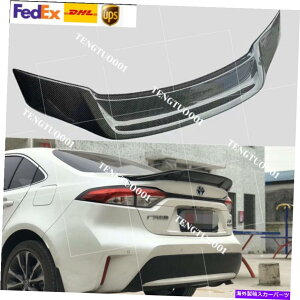 CO GAp[c g^J[2020-2022AJ[{t@Co[AgNX|C[u[gbvEBOp For TOYOTA corolla 2020-2022 Real Carbon Fiber Rear Trunk Spoiler Boot Lip Wing