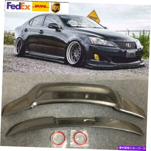 CO GAp[c 2PC for Lexus IS250 IS350 ISF 2006-2013 DuckbillJ[{t@Co[gNX|C[ 2PC For Lexus IS250 IS350 ISF 2006-2013 DuckBill Carbon Fiber Trunk Spoiler