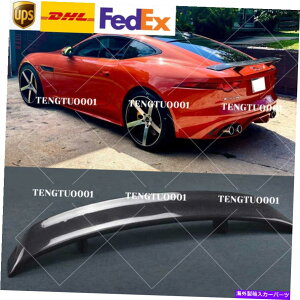 CO GAp[c J[{t@Co[GTAgNX|C[[VOu[gEBOWK[F^Cv14+N[yp Carbon Fiber GT Rear Trunk Spoiler Racing Boot Wing For Jaguar F-Type 14+ Coupe