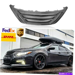 CO GAp[c J[{t@Co[tgop[bVOgYeBAiAeB}2016-2018 Carbon Fiber Front Bumper Mesh Grille Trim For Nissan Teana Altima 2016-2018