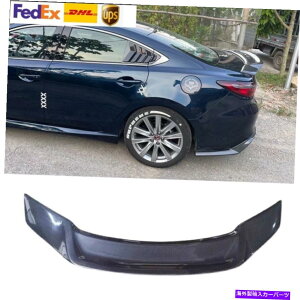 海外製 エアロパーツ マツダ6 2015-2018 AtenzaカーボンファイバーリアスポイラーWing Rスタイルトランクリップ For Mazda 6 2015-2018 Atenza Carbon Fiber Rear Spoiler Wing R style Trunk Lip