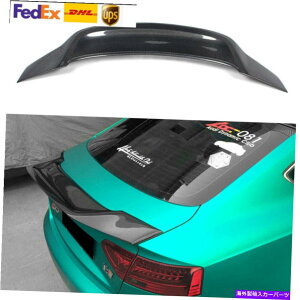 CO GAp[c AEfBA5 B8/B8.5N[y2DR 2008-15AJ[{t@Co[gNX|C[AEBOp For Audi A5 B8/B8.5 Coupe 2Dr 2008-15 Real Carbon Fiber Trunk Spoiler Rear Wing