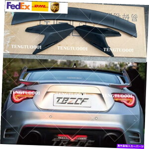 CO GAp[c ubNFRPAX|C[EBOgNgNu[gbhg^GT86̃XoBRZ̃Jo[ Black FRP Rear Spoiler Wing Trunk Boot Lid Cover For Toyota GT86 For Subaru BRZ