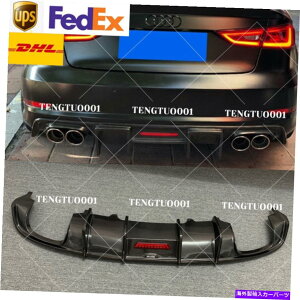 CO GAp[c AEfBS3 A3 Sline Sedan 13-16J[{t@Co[AfBt[U[X|C[KX^C For Audi S3 A3 Sline Sedan 13-16 Carbon Fiber Rear Diffuser Spoiler K Style