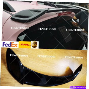 �C�O�� �G�A���p�[�c �}�b�g�u���b�N���A�g�����N�X�|�C���[�E�B���O�t���b�v�C���t�B�j�e�BQX70 2013-2017�p Matte Black Rear Trunk Spoiler Wing Flap 1PCS For Infiniti QX70 2013-2017�y���s�A���i�z