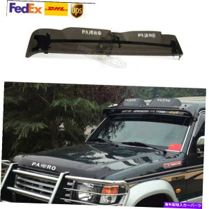 CO GAp[c OHpWFe91-99 V31 V32tgX|C[ToCU[ For Mitsubishi Pajero Montero 91-99 V31 V32 Translucent Front Spoiler Sun Visor