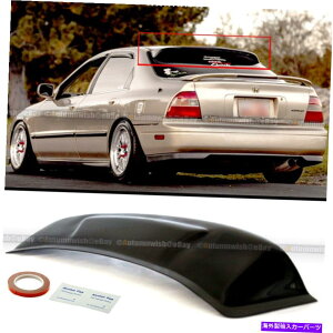 CO GAp[c 94-97AR[h4DRZ_AEBhE[tTCVF[hxgoCU[X|C[ For 94-97 Accord 4DR Sedan Rear Window Roof Sun Rain Shade Vent Visor Spoiler