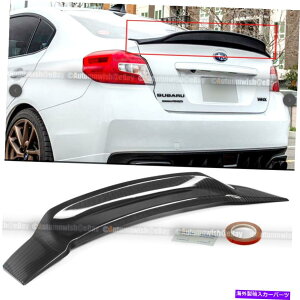 CO GAp[c 15-21 wrx stiZ_J[{yCgnCLbN_bNrAgNEBOX|C[ For 15-21 WRX STI Sedan Carbon Painted HighKick Duckbill Rear Trunk Wing Spoiler