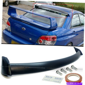 CO GAp[c 02-07Subaru Impreza wrx sti oeX^CAEBhE[tl^oABSh For 02-07 Subaru Impreza WRX STI OE Style Rear Window Roof Spoiler ABS Unpainted