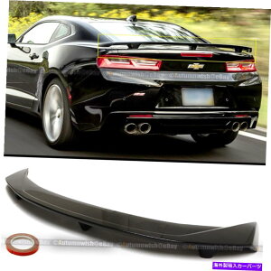 CO GAp[c 16-21V{[J}ubN3|XgZL1X^CABSAgNChX|C[ For 16-21 Chevy Camaro Glossy Black 3 post ZL1 Style ABS Rear Trunk Lid Spoiler