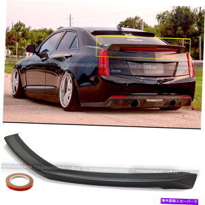 CO GAp[c 13-18LfbNATS 4hAZ_ATS vX|[cnCLbNgNEBOX|C[ Fit 13-18 Cadillac ATS 4 Door Sedan ATS V Sport Highkick Trunk Wing Spoiler