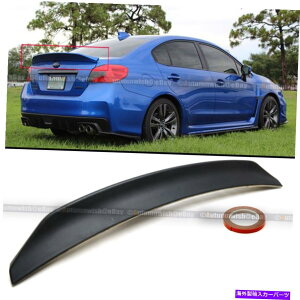 CO GAp[c 15-18 WRX STI 4DRZ_h̃nCLbN_bNrAgNEBOX|C[ Fits 15-18 WRX STI 4DR Sedan Unpainted HighKick Duckbill Rear Trunk Wing Spoiler