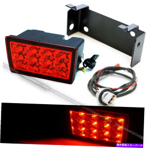 �C�O�� �G�A���p�[�c 11-18��WRX STI F1���b�h�����Y���b�hLED�t���b�V���[3rd�u���[�L���C�g�����v�t���n�[�l�X For 11-18 WRX STI F1 Red Lens Red LED Flasher 3rd Brake Light Lamp W/ Harness�y���s�A���i�z
