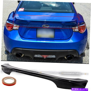 CO GAp[c tBbg13-19 FR-S FRS GT86 BRZ TR-DX^CubNgNAEBOX|C[ Fit 13-19 FR-S FRS GT86 BRZ TR-D Style Glossy Black Trunk Rear Wing Spoiler