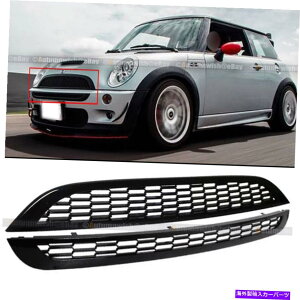 CO GAp[c 02-06p~jN[p[R50 R52 R53 JCWX^C2 PCSnjJbVOO For 02-06 Mini Cooper R50 R52 R53 JCW Style 2 PCS Honeycomb Mesh Grill Grille
