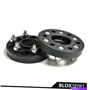 wheel adapter ���Y�p�X�t�@�C���_�[��2x25mm�u���b�N�z�C�[���X�y�[�T�[PCD6x4.5 "CB66.1�X�^�b�hM12x1.25 2x 25mm For Nissan Pathfinder Black Wheel Spacer PCD6x4.5" CB66.1 Studs M12x1.25