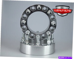 wheel adapter 2PC 8���O�z�C�[���X�y�[�T�[8x6.5?8x6.5 2.5 "����9/16-18�X�^�b�h 2pc 8 Lug Wheel Spacers 8x6.5 To 8x6.5 2.5" Inch Thick 9/16-18 Studs