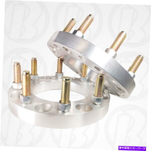 wheel adapter 2 USA8O6.5 "8 x 6.5"zC[A_v^[1 "Xy[T[14mm1.5X^bhOibg 2 USA MADE 8 Lug 6.5" To 8 x 6.5" Wheel Adapter 1" Spacer 14mm1.5 Stud & Lug nut