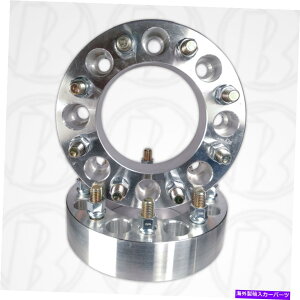 wheel adapter 2 USA��8���O6.5 "�_�b�W�z�C�[���X�y�[�T�[�A�_�v�^�[1.25"����9/16�X�^�b�h���i�b�c������� 2 USA MADE 8 Lug 6.5" DODGE Wheel Spacer Adapter 1.25" Thick 9/16 Studs & Nuts