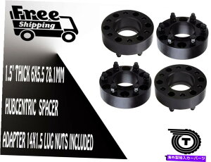 wheel adapter 4PC 6x5.5nuSzC[A_v^[1.5 " + 7XvCOibgitBbgFV{[j 4PC 6X5.5 HUB CENTRIC WHEEL ADAPTER 1.5" + 7-SPLINE LUGS NUTS (FITS: CHEVROLET)