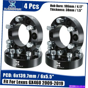wheel adapter 4PCS 6x5.5 "NTXGX460 2009-19̃J[I[gzC[Xy[T[A_v^[ 4pcs 6x5.5" Car Auto Wheel Spacers Adapters Replacement for Lexus GX460 2009-19
