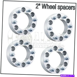 wheel adapter 4փXy[T[̃Zbg2 "A~jEA_v^[6x5.5 GMC Sierra 1500 99-14 Set of 4 Wheel Spacers 2" Width Aluminum Adapter 6x5.5 For GMC SIERRA 1500 99-14
