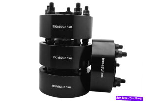 wheel adapter 5x4.5 "5x5"nuSA_v^[2.5 "ÂW[vϊ̂߂Ɍ2.5" 5x4.5" To 5x5" Hub Centric Adapters 2.5" Thick For Old To New Jeep Conversions
