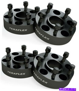 wheel adapter Teraflex 1.75 "A~jE5x5zC[ItZbgA_v^[LbgO[/OfBG[^[Zbg Teraflex 1.75" Aluminum 5x5 Wheel Offset Adapter Kit for Wrangler/Gladiator Set