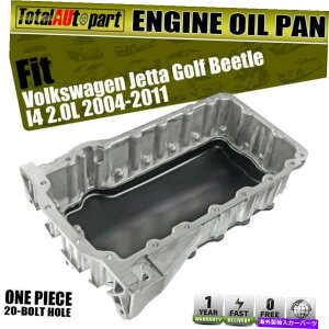 ICp VWSt̂߂̃tgGWICpA~jE2004-2011 L4 2.0L 264715 Front Engine Oil Pan Aluminum for VW Golf Jetta Beetle 2004-2011 l4 2.0L 264715