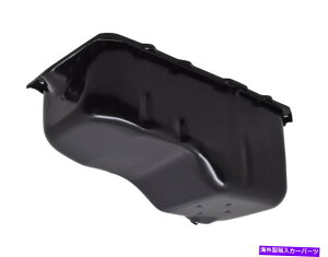ICp 81-89̃ubNX`[ICpChevy GM 2.8L V6 Camaro Firebird S10 S15 2WDgbN Black Steel Oil Pan For 81-89 Chevy GM 2.8L V6 Camaro Firebird S10 S15 2WD Truck