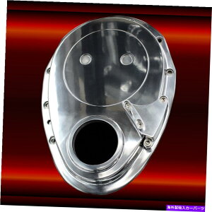 �I�C���p�� 6?7�C���`�o�����T�[SBC�̖����ꂽ�A���~�j�E��SB�V�{���[�^�C�~���O�J�o�[�ƃ|�C���^�[ Polished Aluminum SB Chevy Timing Cover And Pointer For 6 to 7 Inch Balancer SBC�y���s�A���i�z