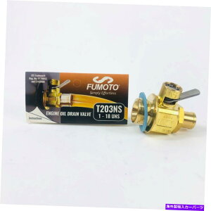�I�C���p�� fumoto T203NS�I�C���h�����v���O�o���uw /�z�[�X�j�b�v���A�J�~���YN14 / T203�AEZ203�p FUMOTO T203NS OIL DRAIN PLUG VALVE W/ HOSE NIPPLE, FOR CUMMINS N14 / T203, EZ203