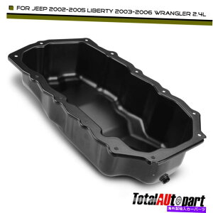 ICp W[voeB̂߂̃GWICpTvA2002-2005O[2003-2006 L4 2.4L Engine Oil Pan Sump Rear for Jeep Liberty 2002-2005 Wrangler 2003-2006 L4 2.4L