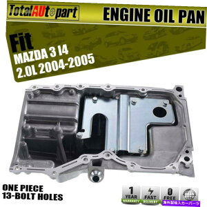 ICp }c_̃A~jEICp3Z_nb`obN2004-2005 2.0LtgLF5010400 DOHC Aluminum Oil Pan for Mazda 3 Sedan Hatchback 2004-2005 2.0L Front LF5010400 DOHC