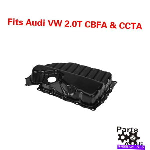 ICp GWICpWICxZT[z[AEfBtHNX[Q2.0T CBFACCTAɓK Engine Oil Pan w Oil Level Sensor Hole Fits Audi Volkswagen 2.0T CBFA and CCTA