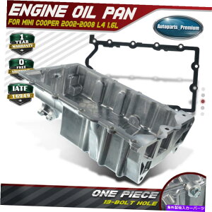 �I�C���p�� �~�j�N�[�p�[�̂��߂̃K�X�P�b�g�t���G���W���I�C���p��2002-2008 1.6L Engine Oil Pan w/ Gasket For Mini Cooper 2002 - 2008 1.6L