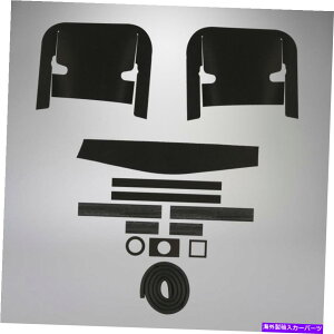 オイルパン 1964-1965コルベットエンジンコンパートメントシールキット327エアコンなし 1964-1965 Corvette Engine Compartment Seal Kit 327 without Air Conditioning