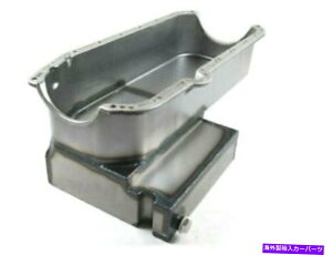 ICp 1955-79 Small Block Chevy 327 350 383[VOICp6QT RAW FinishE44027 1955-79 Small Block Chevy 327 350 383 Racing Oil Pan 6qt Raw Finish E44027
