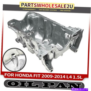 ICp z_tBbg̃GWICp2009-2014 L4 1.5L SOHCK\11200RB0000ubN Engine Oil Pan for Honda Fit 2009-2014 L4 1.5L SOHC Petrol 11200RB0000 Black