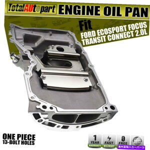 �I�C���p�� �t�H�[�h�t�H�[�J�X�g�����W�b�g�R�l�N�g�G�R�X�|�[�gI4 2.0L 264-333�p�G���W���I�C���p���A���~�j�E�� Engine Oil Pan Aluminum for Ford Focus Transit Connect EcoSport I4 2.0L 264-333