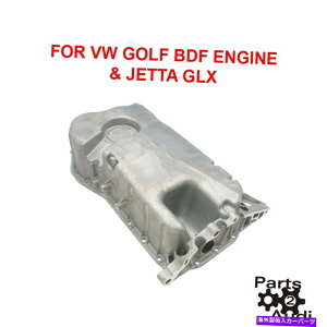 ICp GWICpw/oICZT[z[́AVW Golf Bdf EngɓK܂B Jetta VR6 Engine Oil Pan W/O Oil Sensor Hole Fits VW Golf BDF Eng. Jetta VR6
