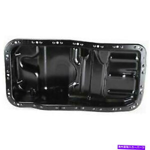 �I�C���p�� Acura Integra�AHonda Civic�ACivic del Sol�̒��ڃt�B�b�g�u���b�N�X�`�[���I�C���p�� Direct Fit Black Steel Oil Pan for Acura Integra, Honda Civic, Civic del Sol�y���s�A���i�z