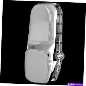 ICp ȃubNV{[pNICp327 350 400 1957-1979hCo[TCh Chrome Oil Pan For Small Block Chevy 327 350 400 1957 - 1979 Driver Side