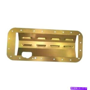 オイルパン ミロドン風力トレイスチールイリダイトルーバーセンターサンプフィットダッジBB B/RB/HEMI Milodon Windage Tray Steel Iridite Louvered Center Sump Fits Dodge BB B/RB/Hemi