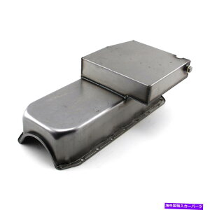 �I�C���p�� Chevy SBC 350 7QT�T�[�N���g���b�NLH�T�C�h2PCS RMS����̃I�C���p�� Chevy SBC 350 7Qt Circle Track LH Side 2Pcs Rms Unplated Oil Pan�y���s�A���i�z