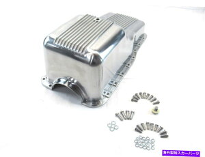 �I�C���p�� 1964-76 SBF FORD 289 302�t�B���t���t�����g�T���v�t�B���t�B���t���I�C���p�������ꂽE44005P 1964-76 SBF Ford 289 302 Finned Front Sump Finned Oil Pan Polished E44005P�y���s�A���i�z