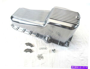 �I�C���p�� 1986-02 SBC Chevy 350�A���~�j�E���t�B���t���I�C���p���p�X�T�C�h1PC RM����e44003p 1986-02 SBC Chevy 350 Aluminum Finned Oil Pan Pass Side 1PC RM Polished E44003P�y���s�A���i�z